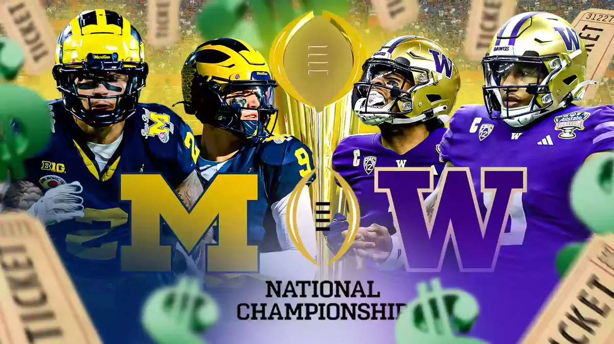 Michigan Vs. Washington Tickets: How Much It Costs To Get Into National ...