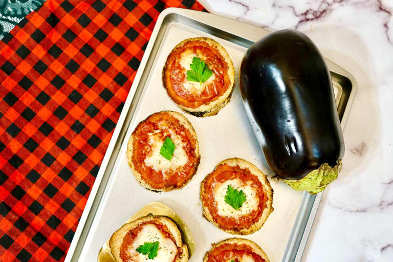 Easy Sheet Pan Eggplant Parmesan Recipe