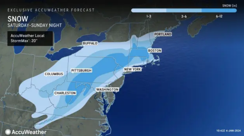 How Much Snow Will Rochester Get? Snow Expected For Millions In ...