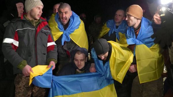 Watch: Tearful Reunion For Released Ukrainian POWs After Major Swap ...