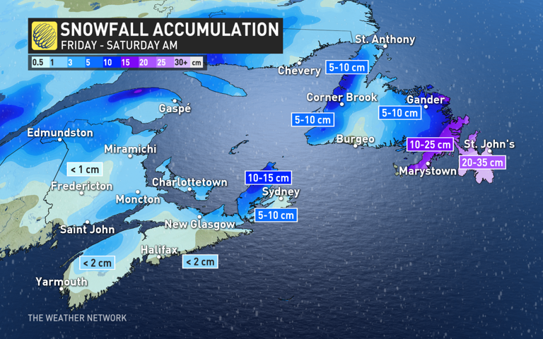 Risk of hazardous travel with blizzard-like conditions in Newfoundland ...