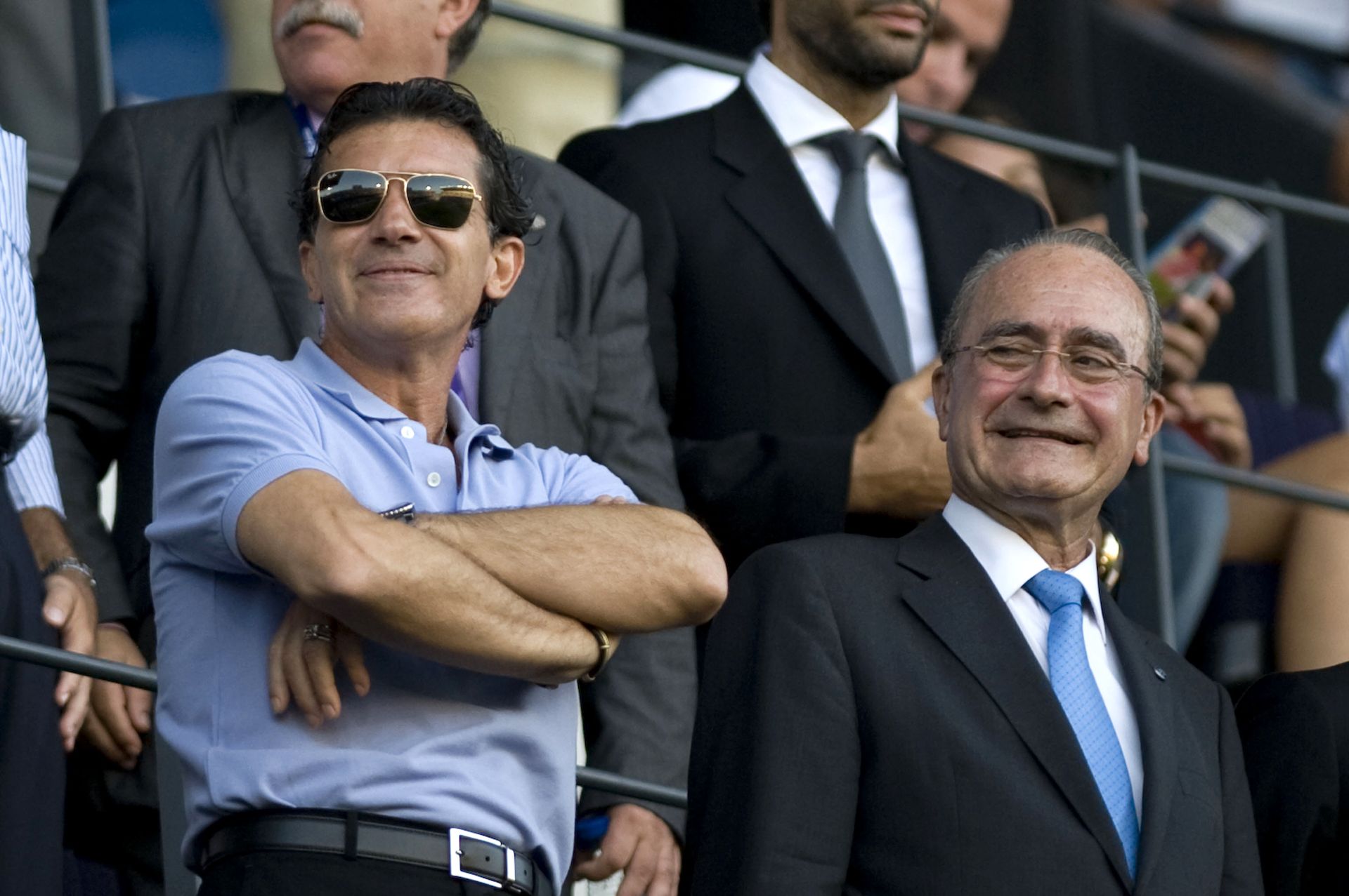 <p>                     Antonio Banderas is one of Malaga's most famous sons and the Hollywood actor is a big fan of the city's football club, Malaga CF.                   </p>                                      <p>                     Banderas often takes to social media to post his thoughts on Malaga games and images from La Rosaleda. In 2020, he lent his voice to an emotional video made by the club and more recently he has praised the fans for their passionate support.                   </p>