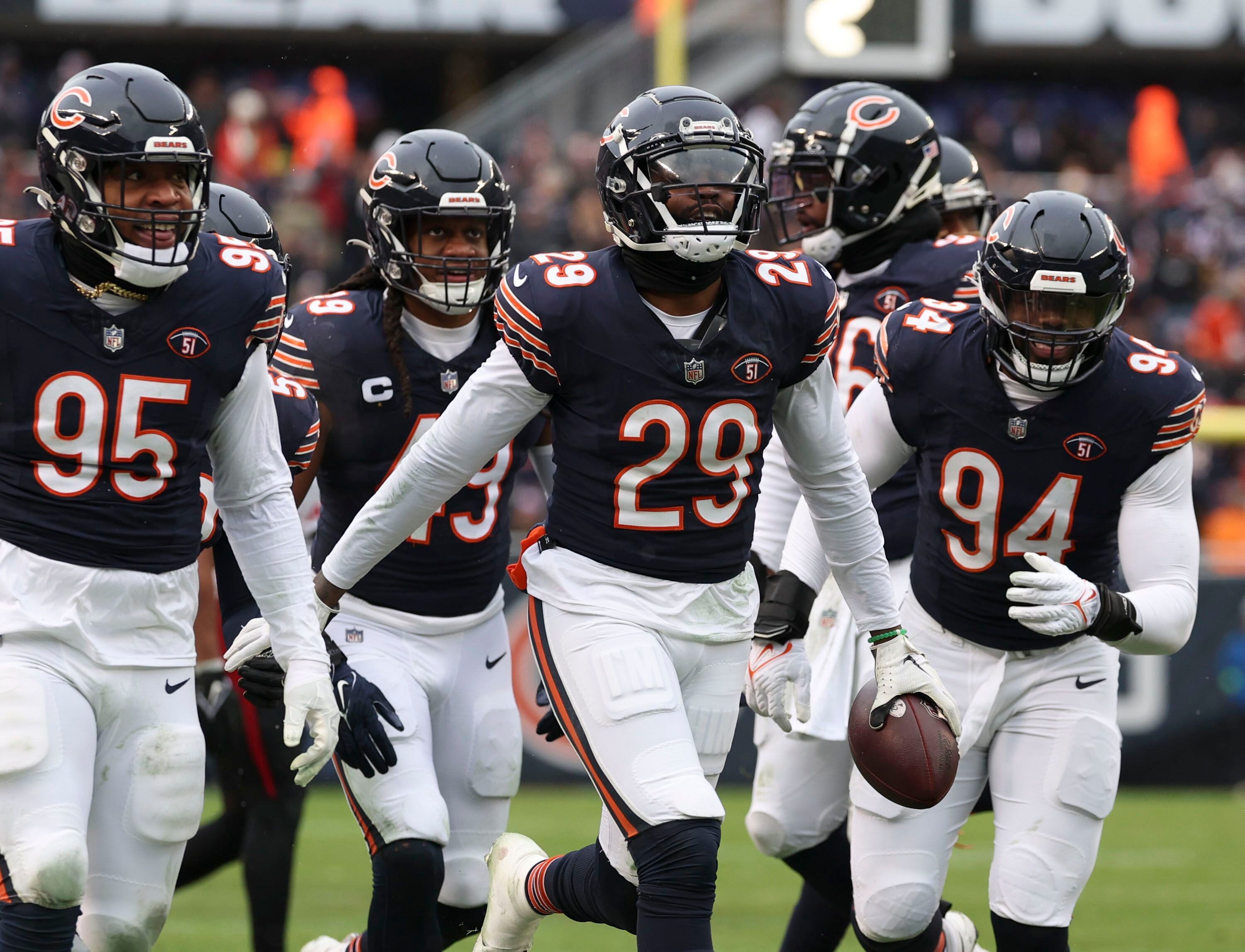 With 2 Interceptions, Chicago Bears Rookie Cornerback Tyrique Stevenson ...