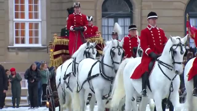 Denmark’s Queen Margrethe II Completes Final Ride In Gold Carriage ...