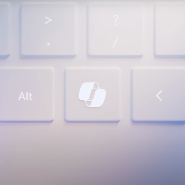 Copilot keyboard button