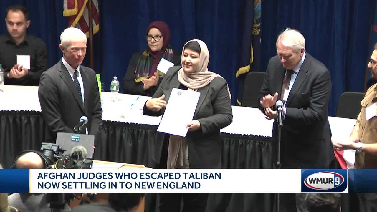 Afghan Judges Who Escaped Taliban Now Living In New England