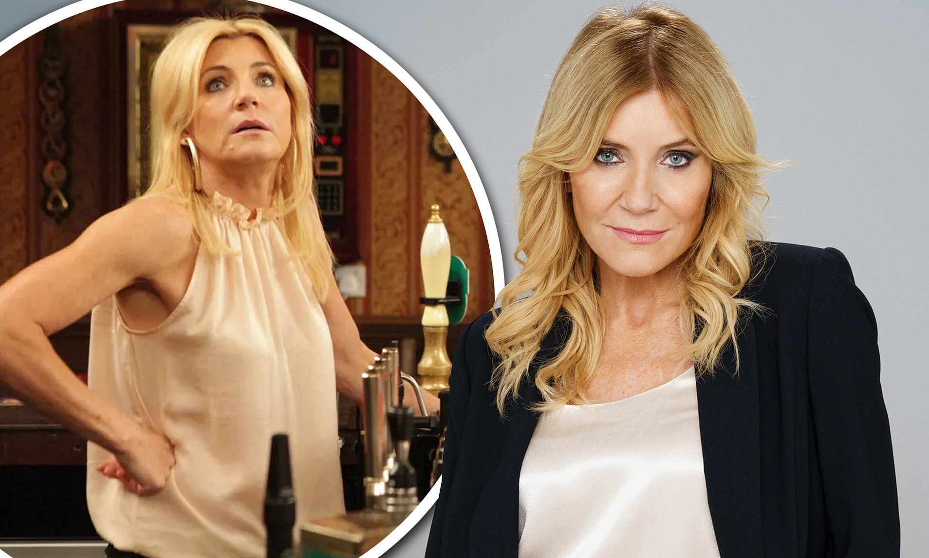 EastEnders' Michelle Collins Speaks On Working Behind Queen Vic Bar