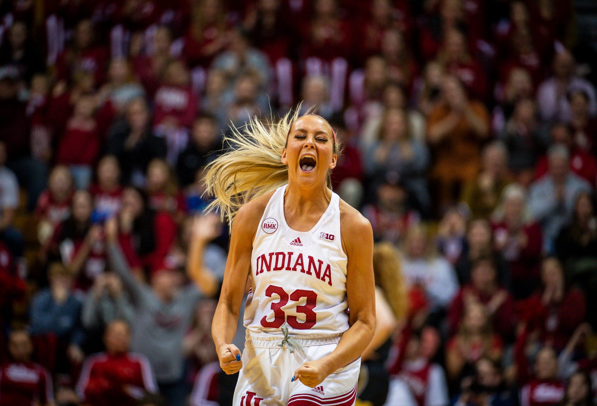 IU Women's Basketball Makes First 15 Shots, Breezes Past Michigan For ...