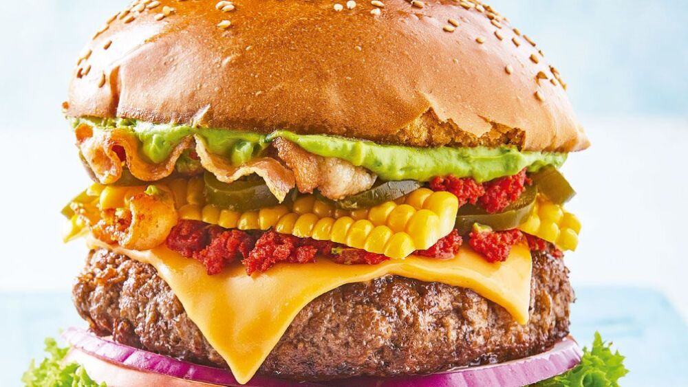 Hamburguesa Hawaiana Con Tocino: Receta Superdeliciosa