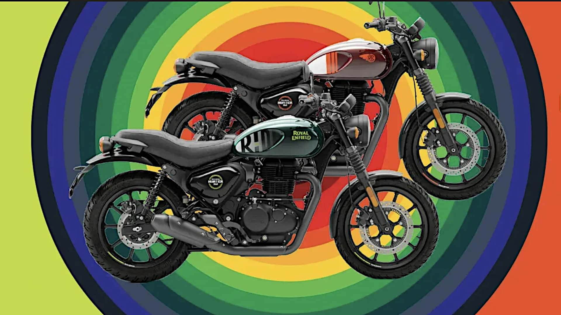 Royal Enfield Hunter 350 Gets Two Bold New Colors For 2024   AA1mtljr.img