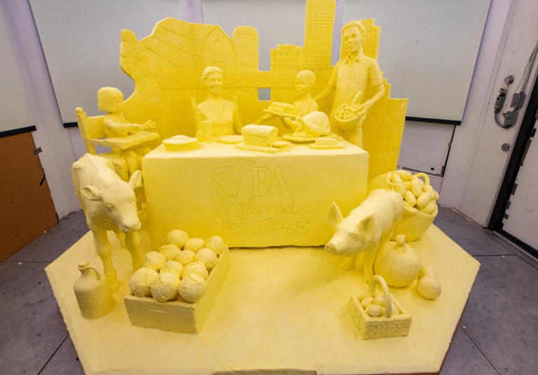 PA Farm Show butter sculpture unveiled