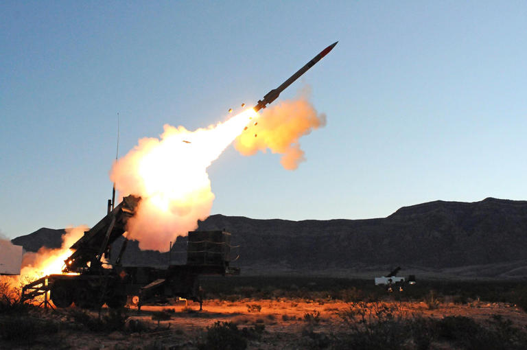 The Patriot missile system is a ground-based, mobile missile defense interceptor deployed by the United States to detect, track and engage unmanned aerial vehicles, cruise missiles, and short-range and tactical ballistic missiles. U.S. Army Security Assistance Command