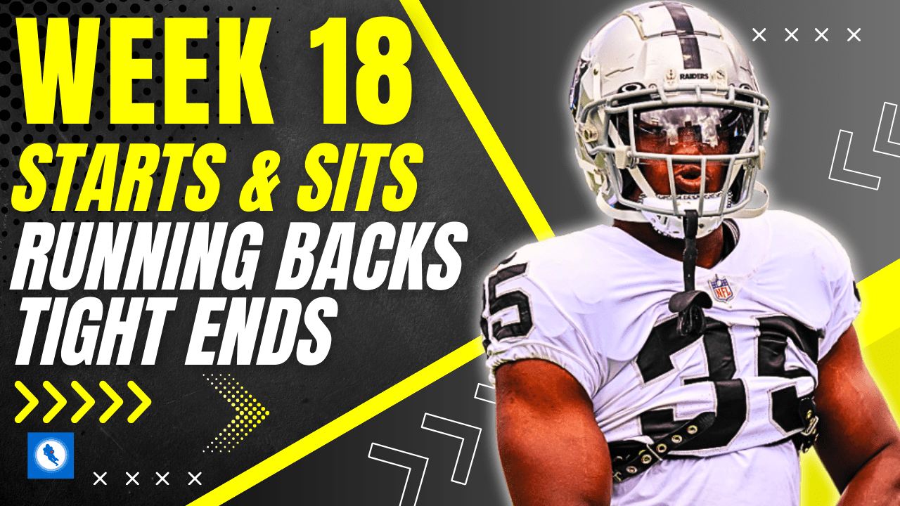 Week 18 Fantasy Football And NFL DFS Start/Sit Analysis: Running Backs ...