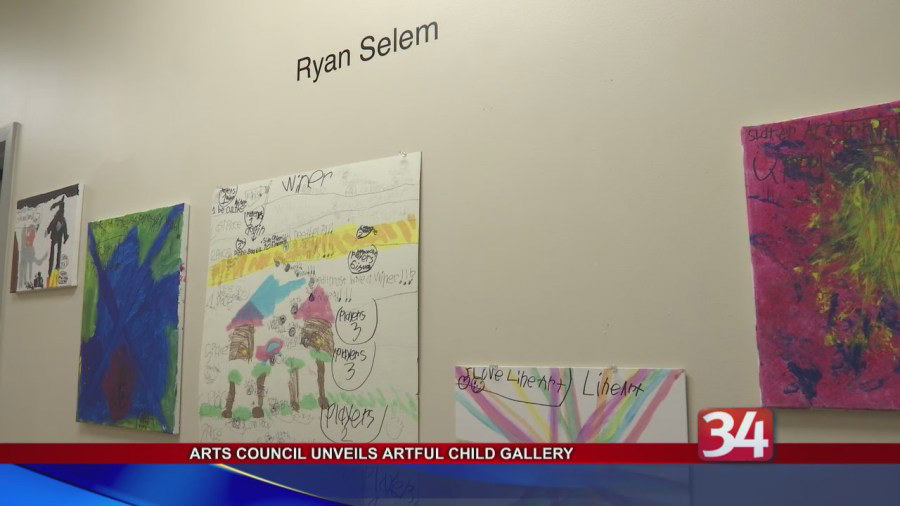 Arts Council unveils Artful Child Gallery