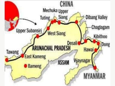 work begins on india's strategic highway on china frontier in arunachal pradesh; will give forces hawk-eye view of lac