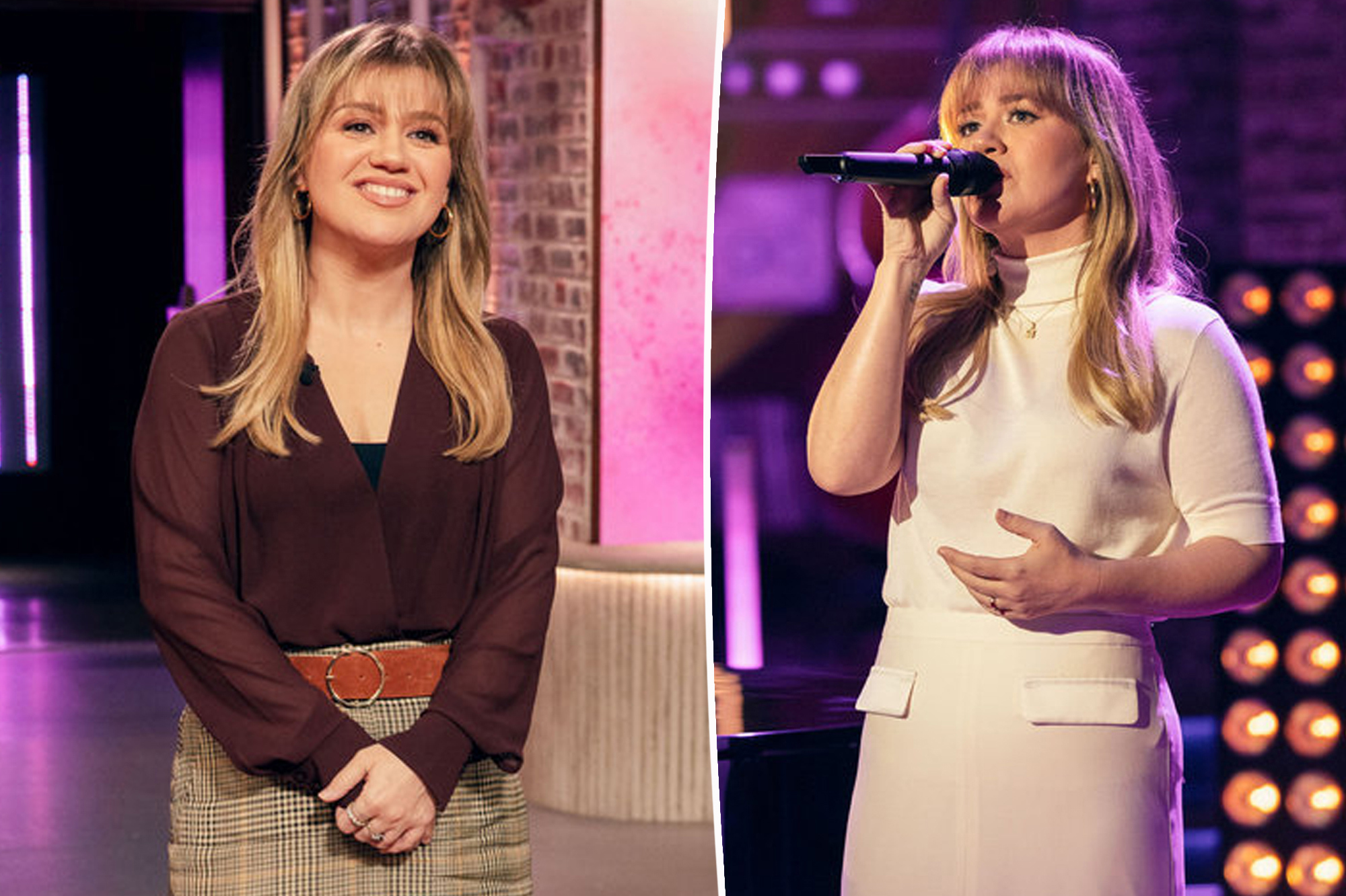 Kelly Clarkson jokes her stylists only want to put her in ‘tight s–t ...