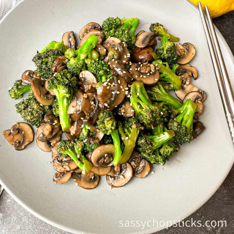 Broccoli and Mushroom Stir Fry: Quick and Healthy