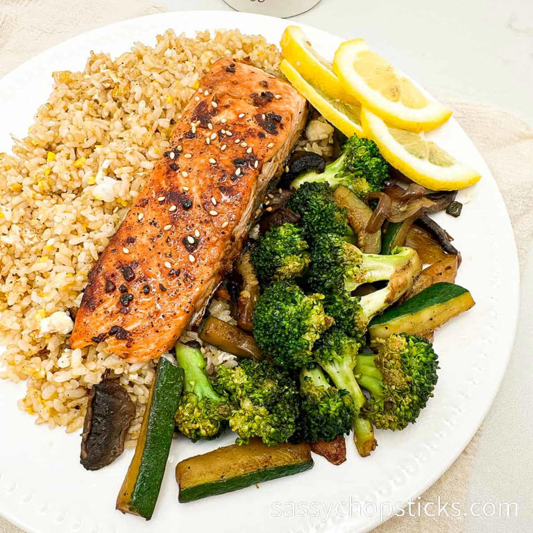 Easy Hibachi Salmon Recipe-japanese Steakhouse Style