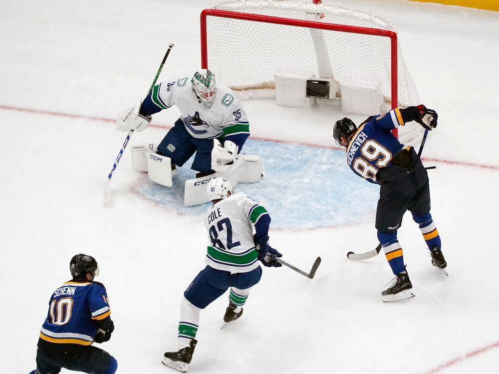 Blues 2, Canucks 1: Vancouver Flails In Tight-checking Game And Andrei ...