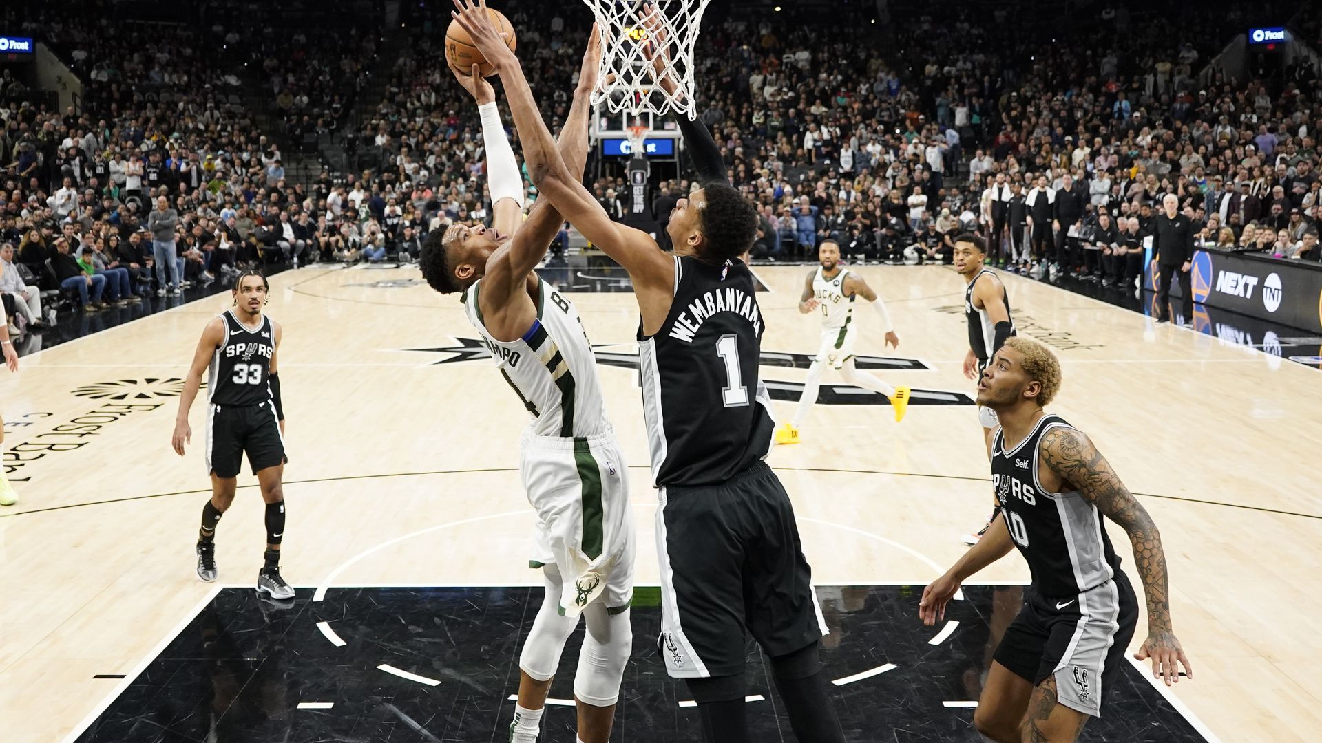 Antetokounmpo’s Bucks Narrowly Beat Spurs, Spoil Victor Wembanyama’s ...