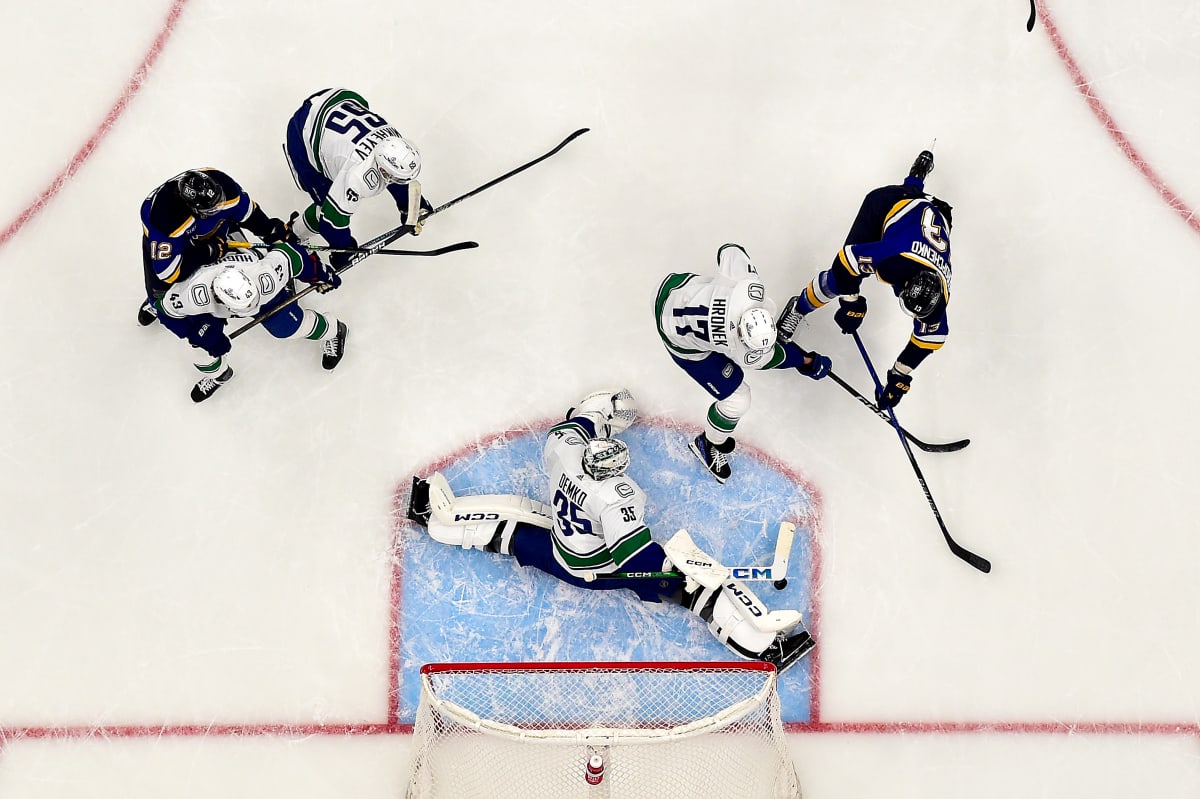 Canucks Offence Stalls In Loss To The Blues