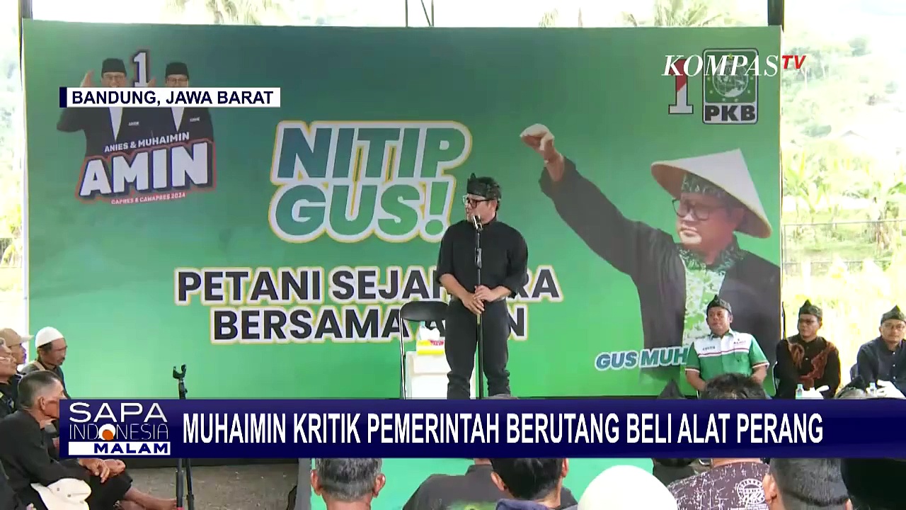 Cak Imin Kritik Pemerintah Berutang Beli Alat Perang: Lebih Baik Untuk ...