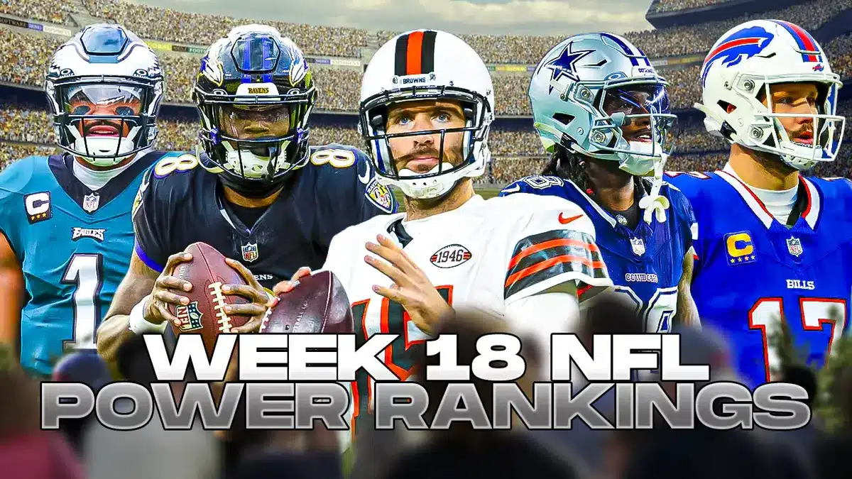 NFL Power Rankings, Week 18: Ravens, Cowboys Roll As Eagles Stunned