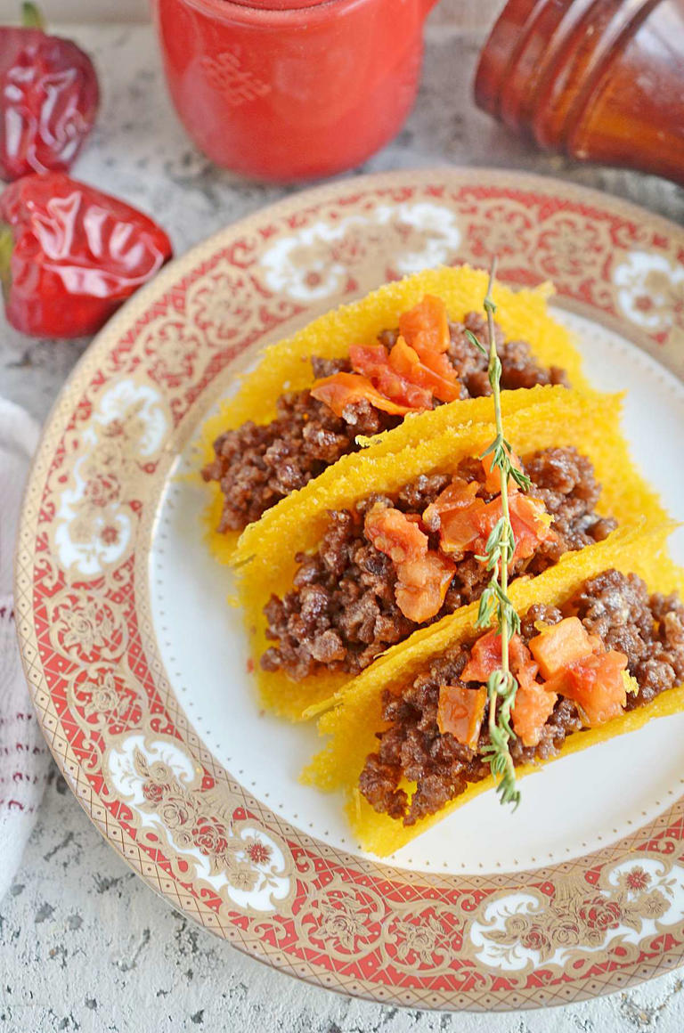 Easy Keto Tacos Recipe With Cheese Taco Shells