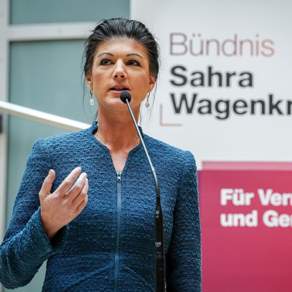 Pressekonferenz In Berlin: Sahra Wagenknecht Stellt Programm Für Ihre ...