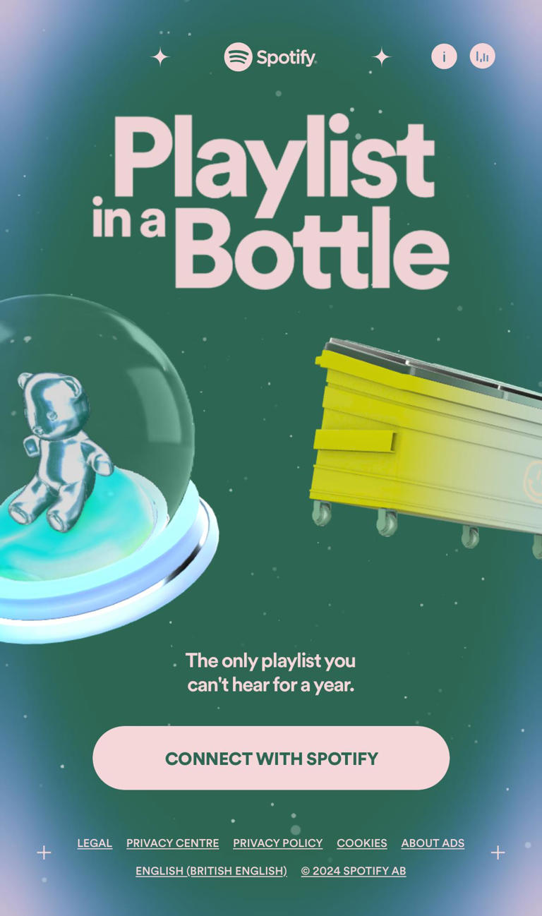 Playlist in a Bottle How to unlock your Spotify time capsule and how