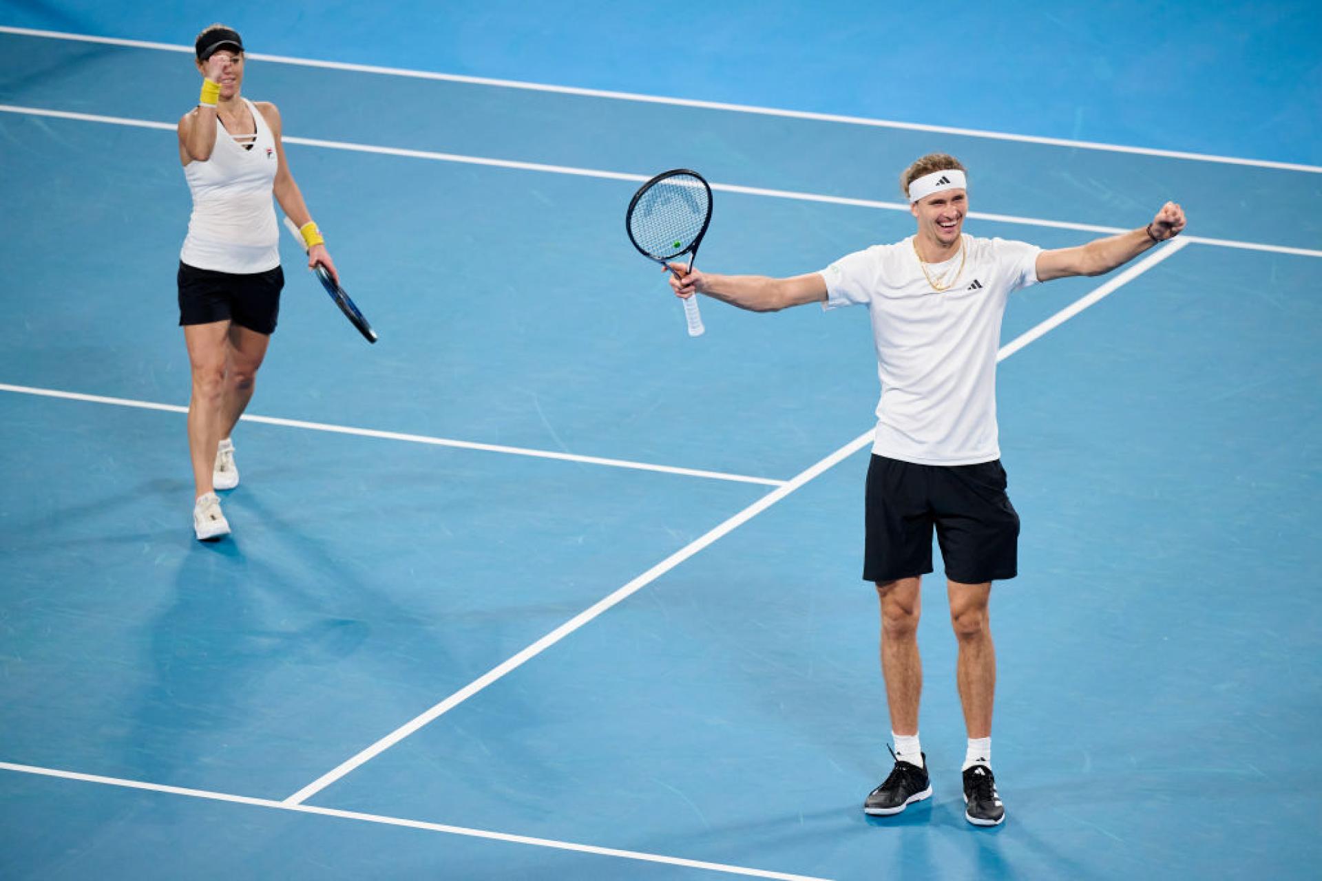 Alexander Zverev Führt Deutschland Ins Halbfinale Des United Cup