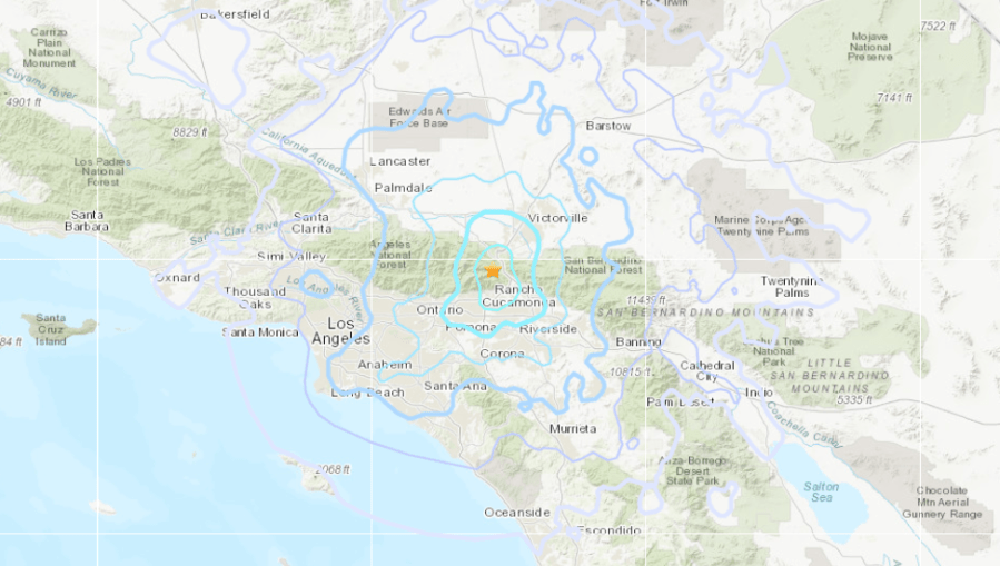 Southern California Jolted By Magnitude 4 2 Earthquake   AA1mwDNW.img