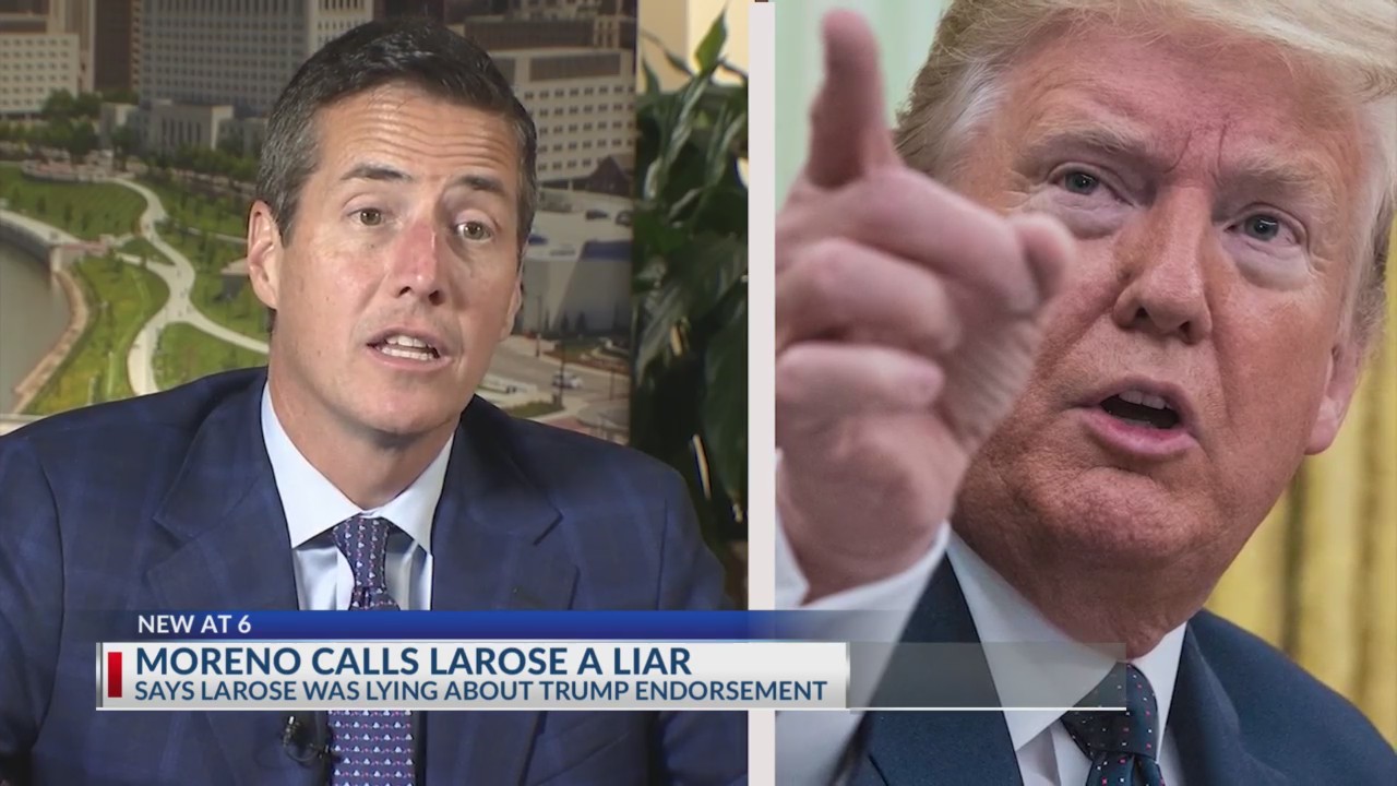 Senate Candidate Bernie Moreno Calls Ohio Opponent A Liar Over Trump ...