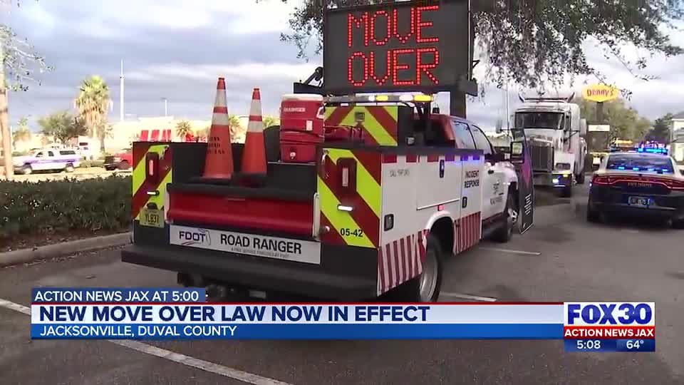 New Move Over Law Now In Effect