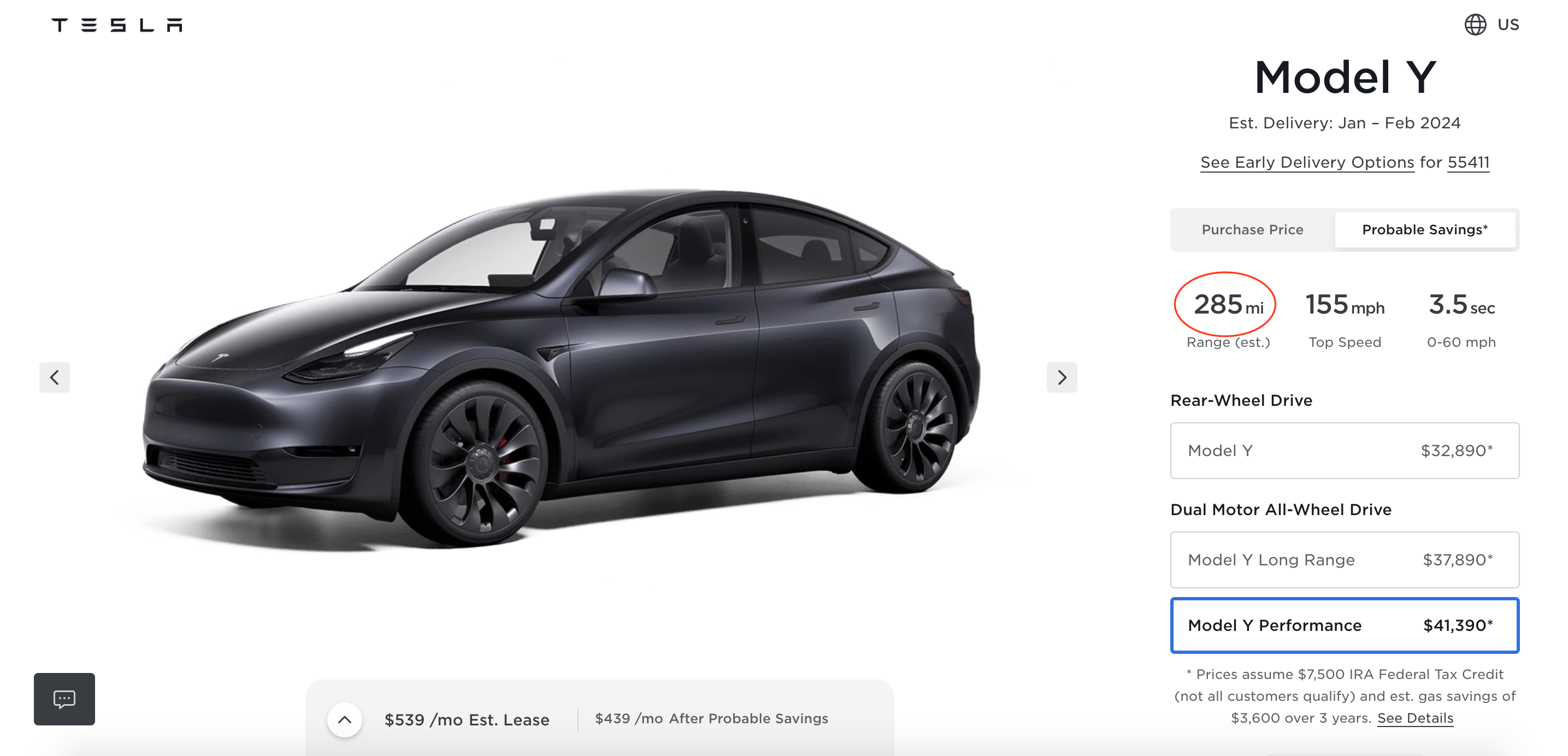 Tesla Lowers Model Y Range Estimates By Around 20 Miles