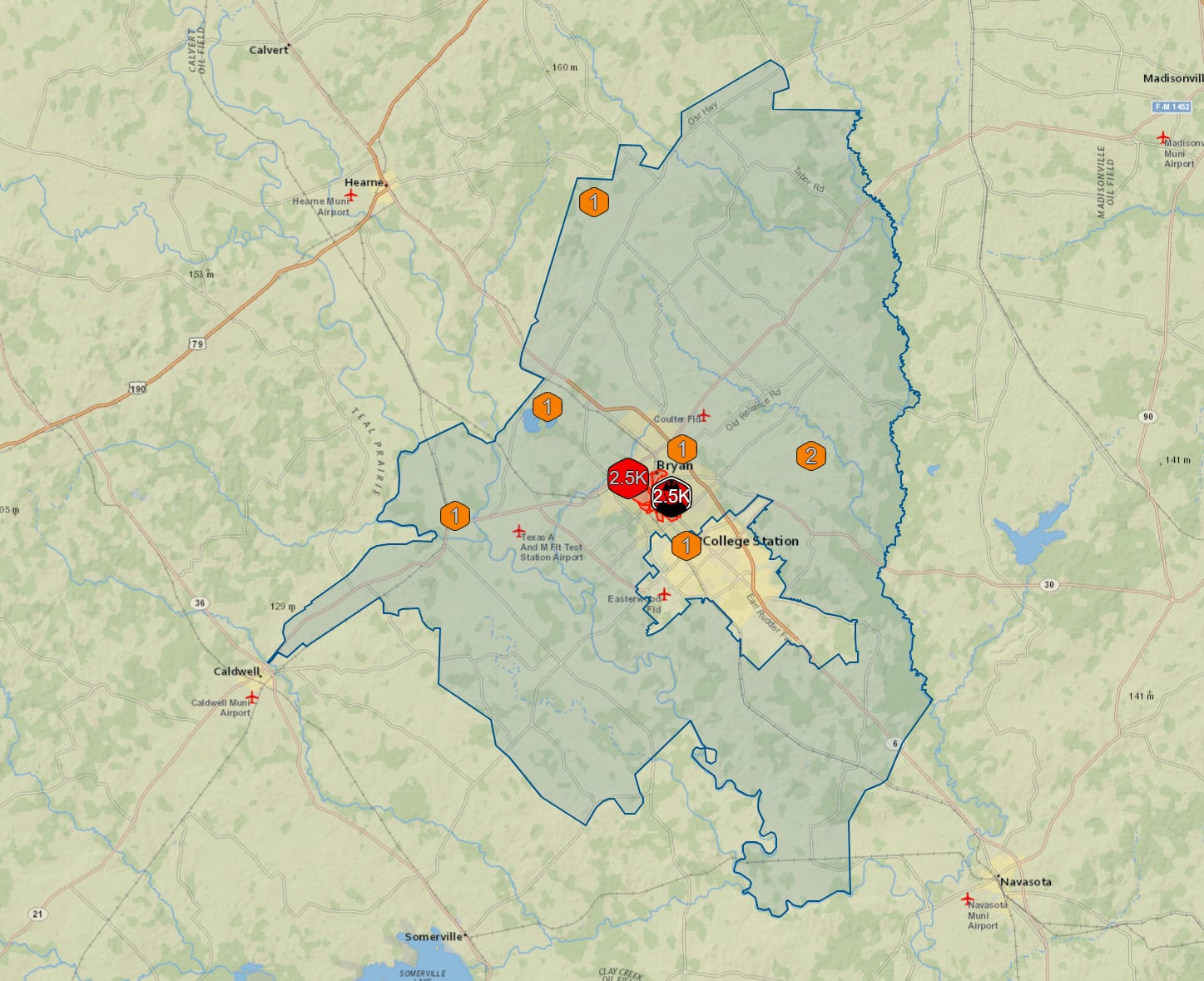 UPDATE: Power Restored After Thousands Lost Power In Bryan Friday Morning