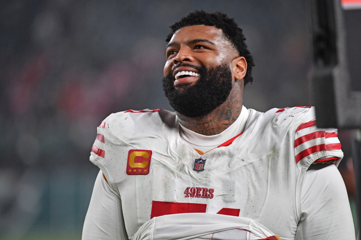 49ers' Trent Williams Reacts To Receiving GOAT Offensive Lineman Praise ...