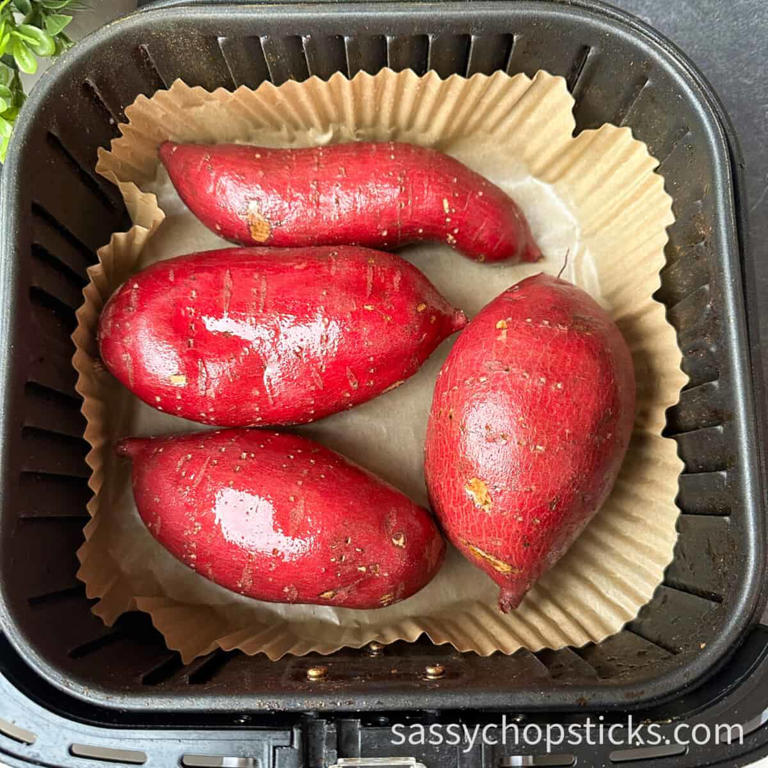 Japanese Sweet Potato Air Fryer (Easy and Sweet!)