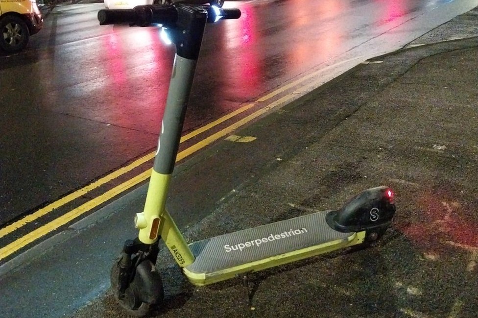 city's e-scooters stopped after firm halts operation