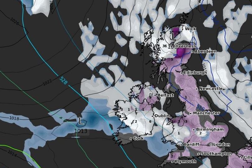 Met Eireann Warns Of -5C Arctic Blast As Maps Show Exact Moment Ireland ...