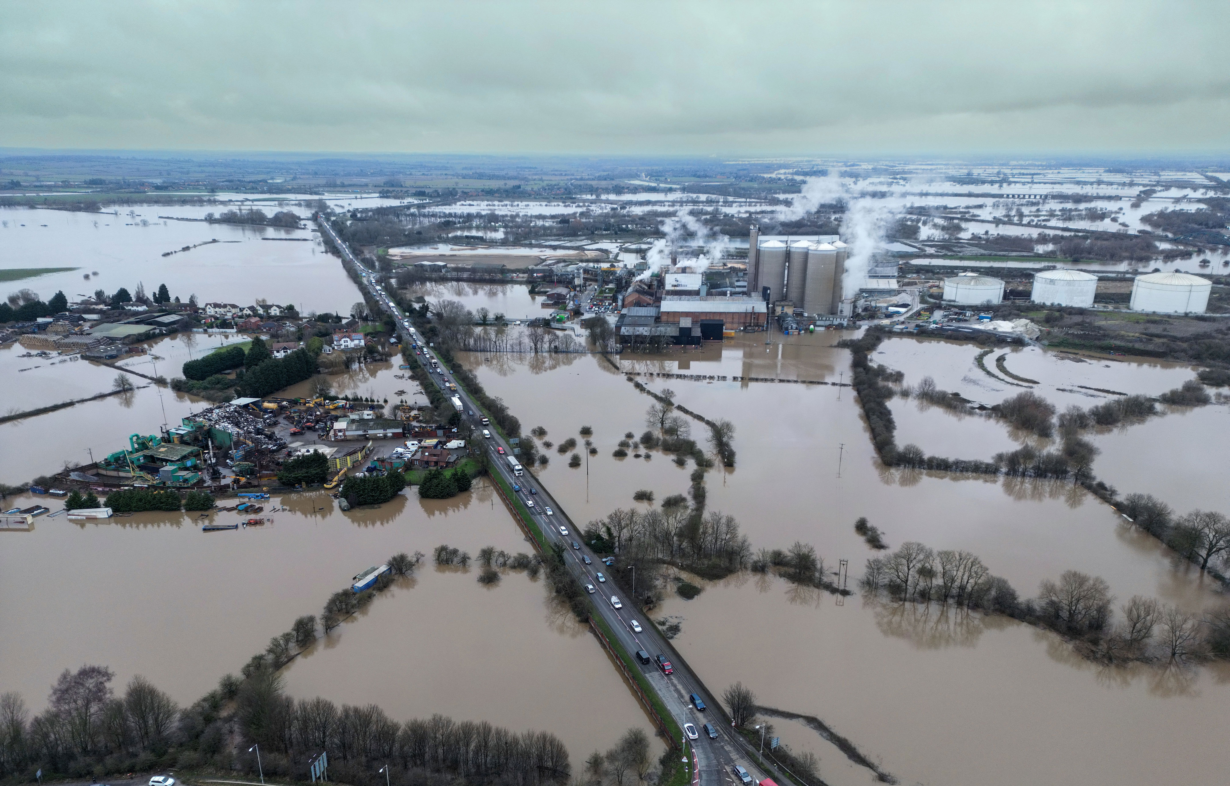 Flooding UK: Over 200 Flood Warnings Remain In Place For England And ...