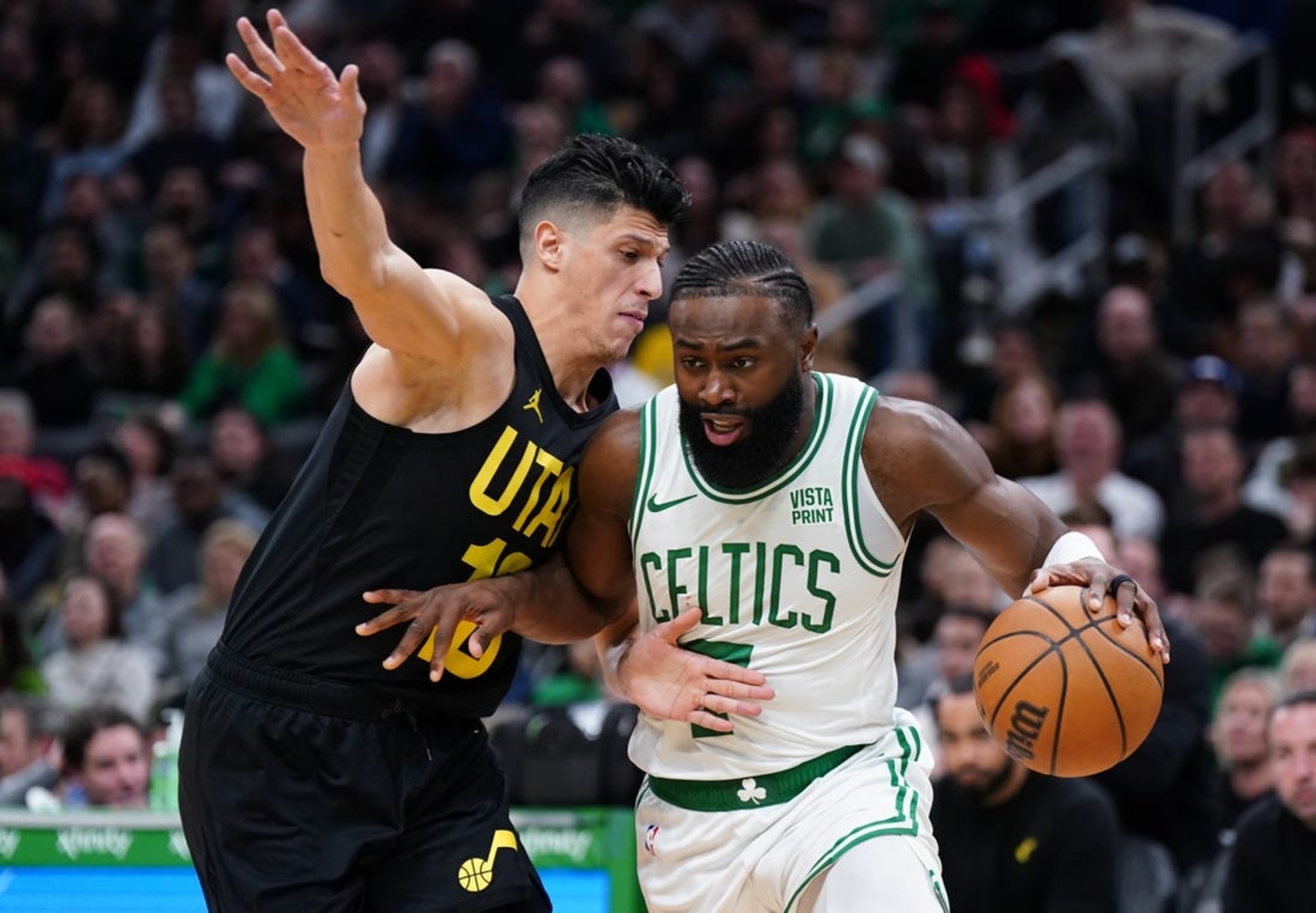 Jayson Tatum Leads Celtics' Easy Win Over Jazz