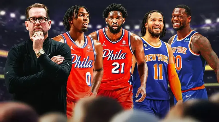 Joel Embiid, Tyrese Maxey sound off on getting ‘hit in the mouth’ in ...