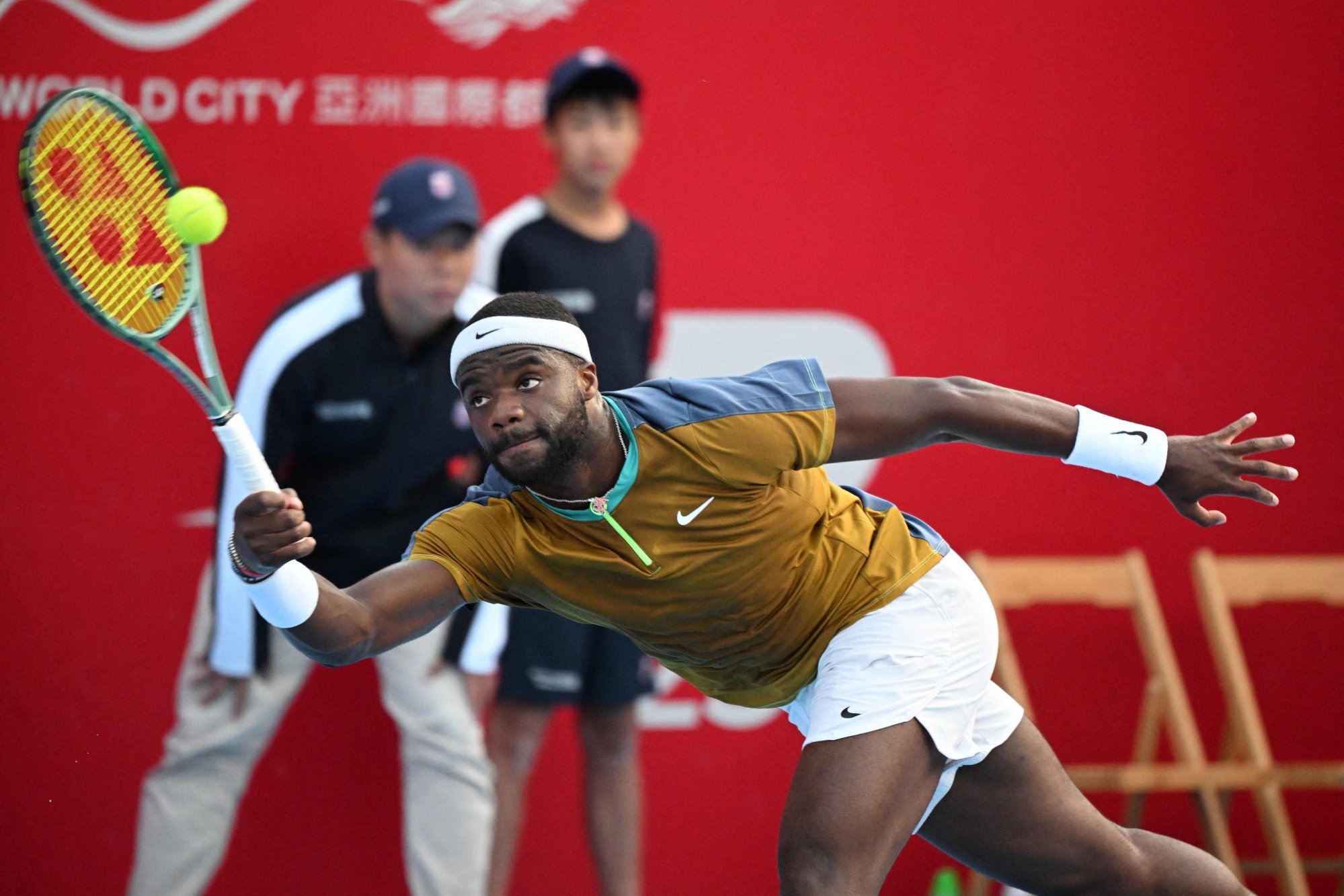 Hong Kong Open US Tennis Star Tiafoe Focused On Having Fun   AA1mxgwV.img