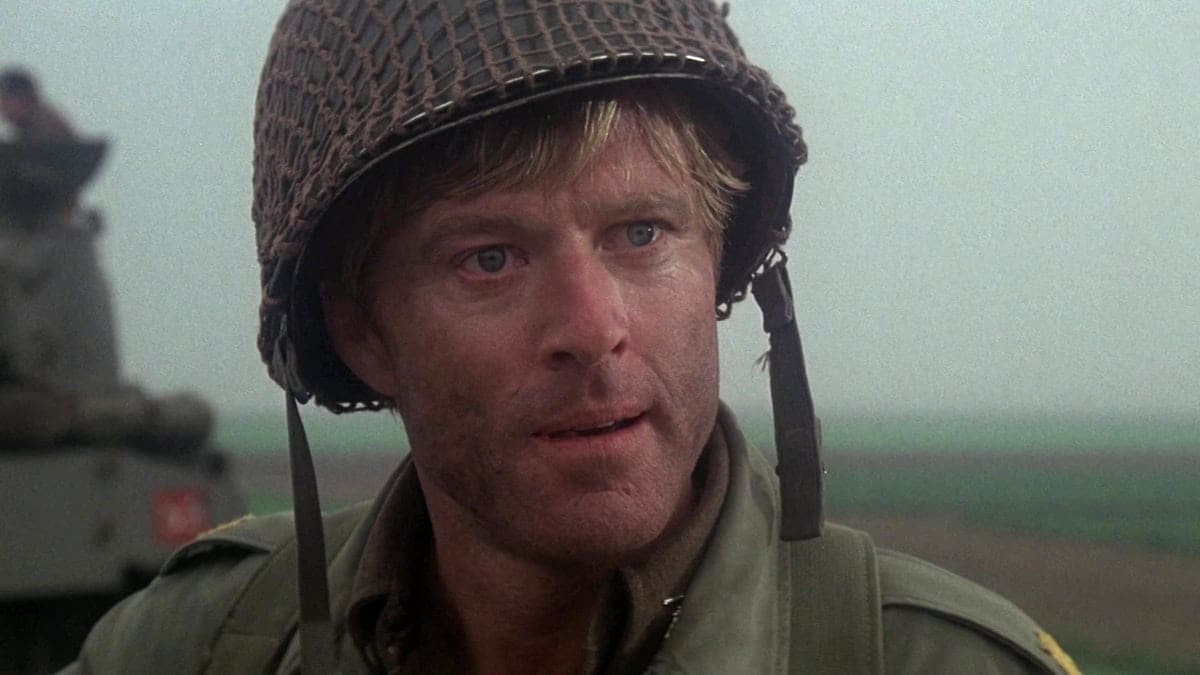 <p>Redford got his first big role in the movie <em>War Hunt</em>, but he didn’t return to the genre until the Richard Attenborough-directed <em>A Bridge Too Far</em> in 1977. An epic retelling of a failed Allied operation in the Netherlands, <em>A Bridge Too Far</em> boasts a script by William Goldman and an all-star ensemble cast, which includes James Caan, Sean Connery, and Michael Caine. Redford plays a relatively small part as Major Julian Cook, but he’s memorable as an American officer who clashes with his English counterparts.</p>
