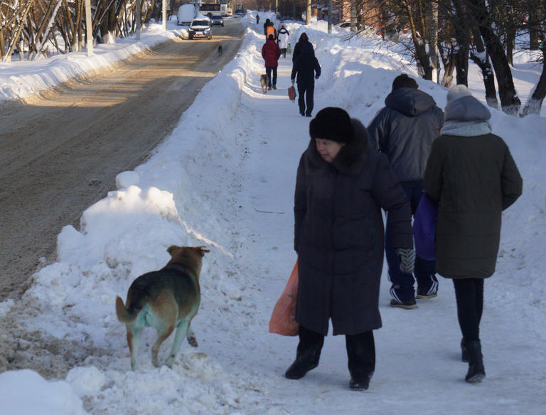 The residents of Podolsk are freezing, but the authorities are unable to help them.