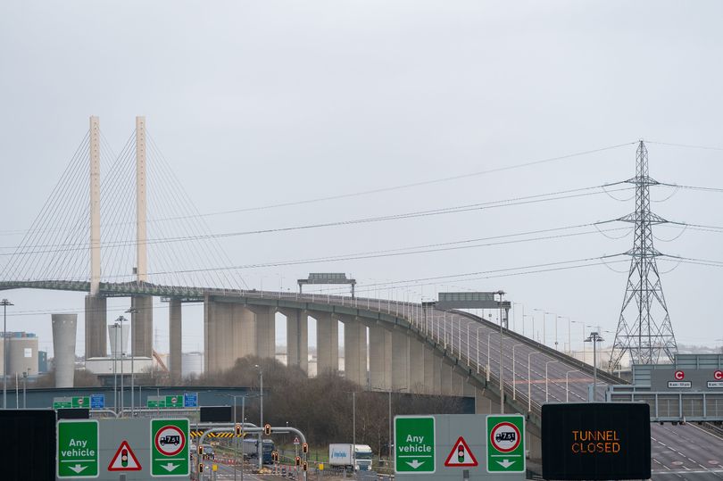 M25 Dartford Crossing To Shut Overnight This Weekend With Tunnel ...