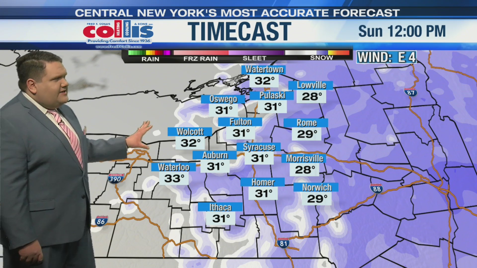 Storm Team Forecast: 12PM Saturday 1-6-24