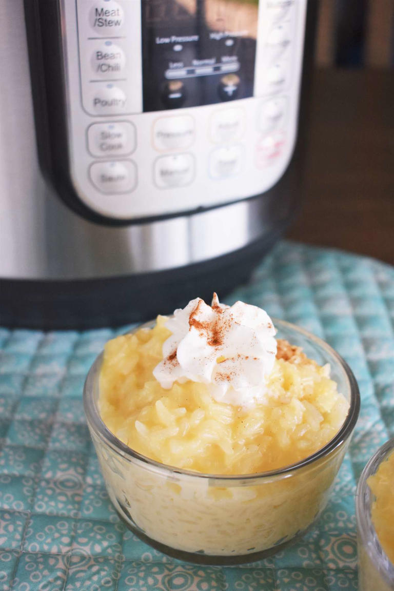 Easy And Delicious Instant Pot Rice Pudding Recipe