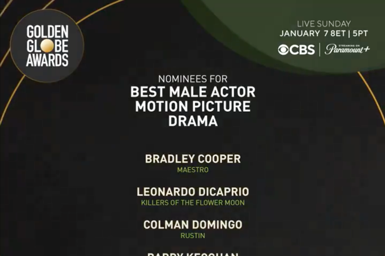 Three Irish stars in running for Best Male Actor award at Golden Globes